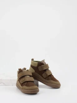 Primigi – Mid-Cut-Sneaker aus Nubukleder braun