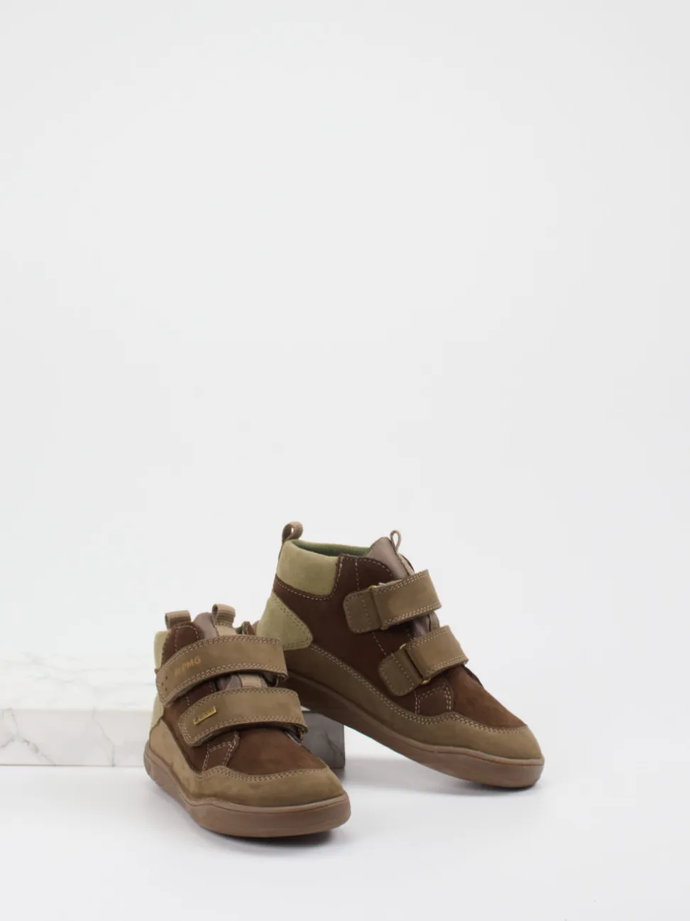 Primigi – Mid-Cut-Sneaker aus Nubukleder braun