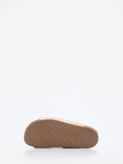 Primigi – Sandalen aus Metallicleder in Roségold