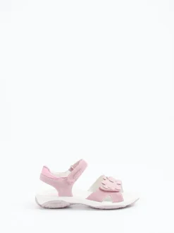 Primigi – Sandalen aus Veloursleder in Rosa