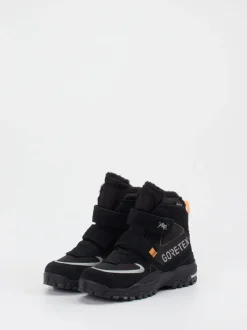 Primigi – Winterboots aus Veloursleder schwarz