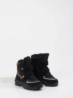 Primigi – Winterboots aus Veloursleder schwarz