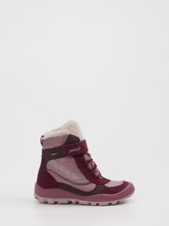 Primigi – Winterstiefel aus Leder beerenrot