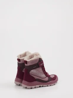 Primigi – Winterstiefel aus Leder beerenrot