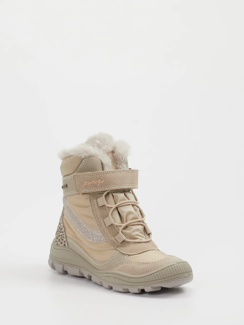 Primigi – Winterstiefel aus Leder beige
