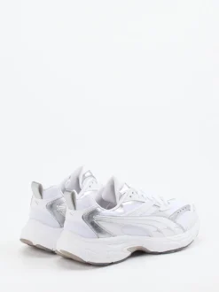 Puma – Chunky Sneaker aus Textil in Weiß