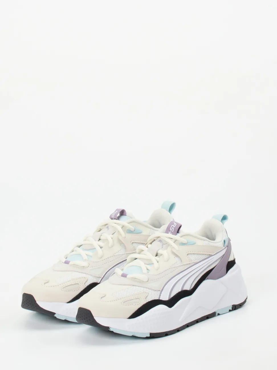 Puma – Chunky Sneaker aus Textil in Cremeweiß