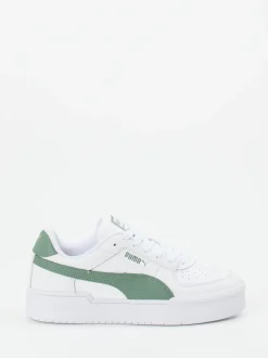 Puma – Low-Top Sneaker aus Leder in Weiß