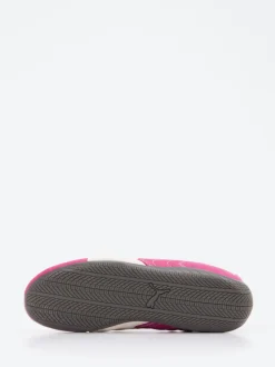 Puma – Low-Top Sneaker aus Veloursleder Pink