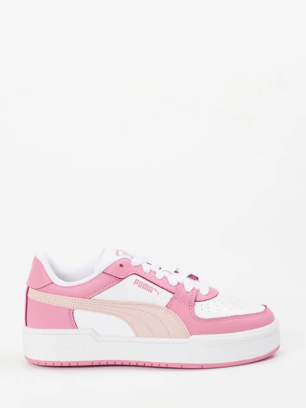 Puma – Low-Top Sneaker aus Synthetikleder Rosa
