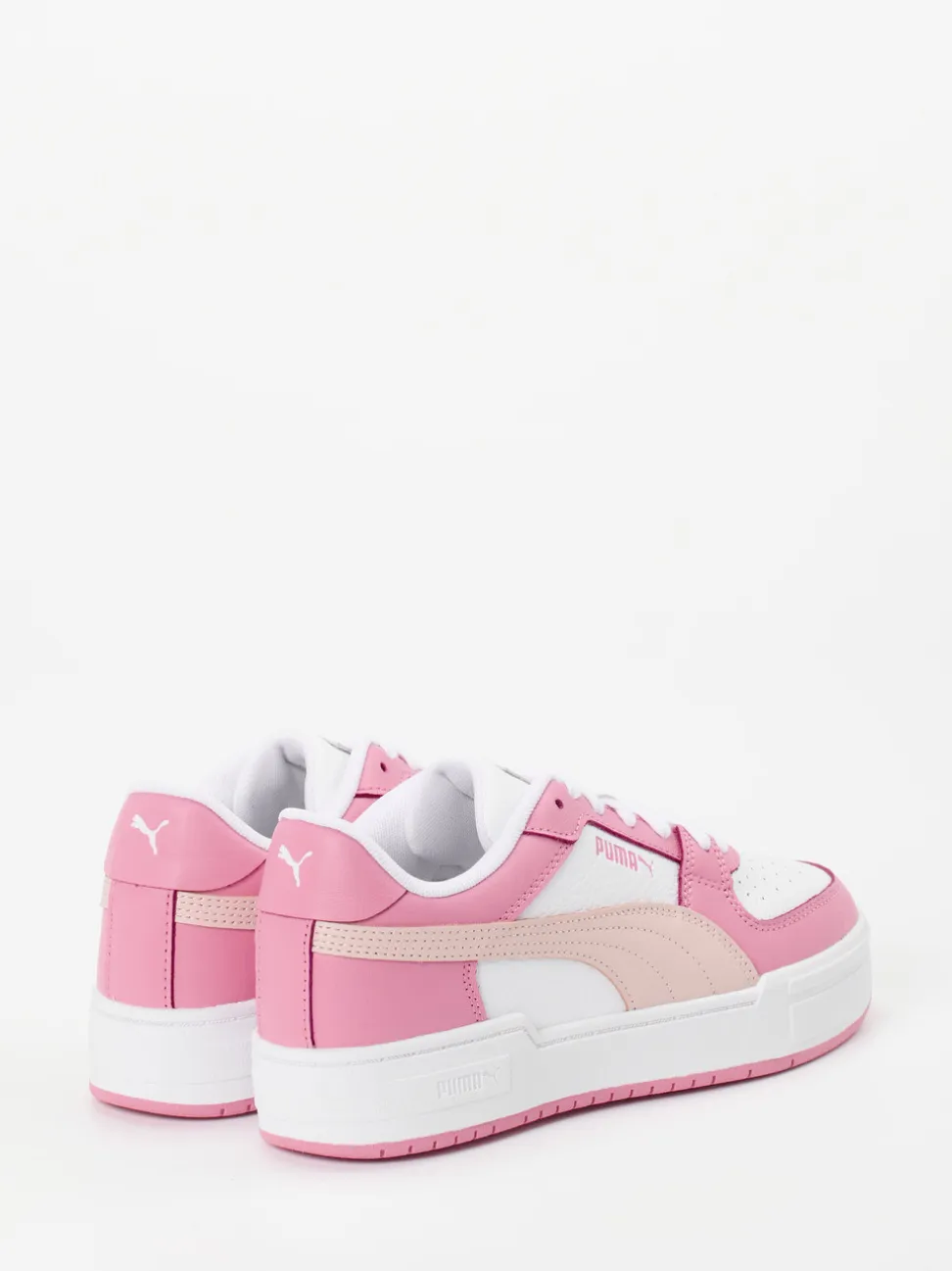 Puma – Low-Top Sneaker aus Synthetikleder Rosa