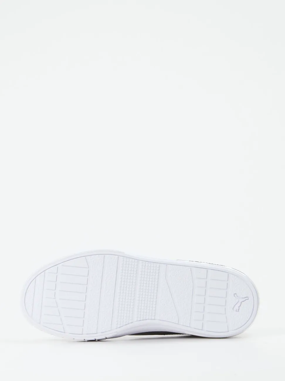 Puma – Low-Top-Sneaker aus Leder mit Silberdetail