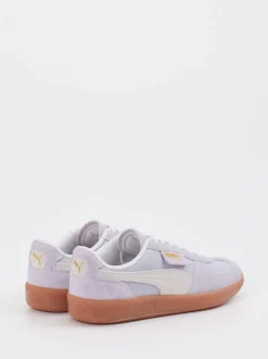 Puma – Retro-Sneaker aus Veloursleder Lavendelgrau
