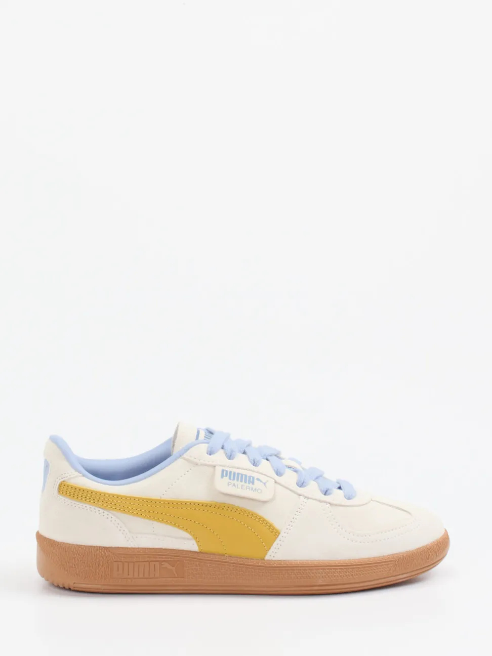 Puma – Retro-Sneaker aus Veloursleder Beige