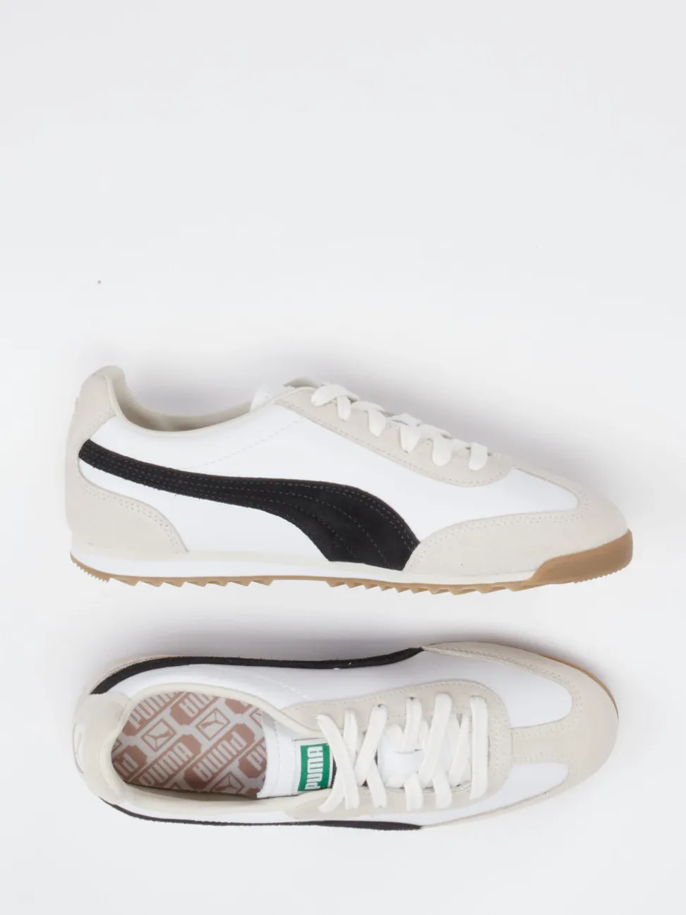 Puma – Sneaker aus Leder in Weiß mit Retro-Flair