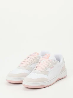 Puma – Sneaker aus Leder in Weiß und Pastell