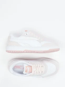 Puma – Sneaker aus Leder in Weiß und Pastell