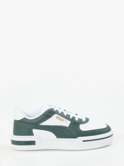 Puma – Sneaker aus Leder in Tannengrün