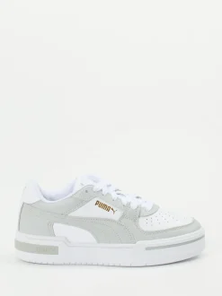 Puma – Sneaker aus Leder in Weiß mit Retro-Charme