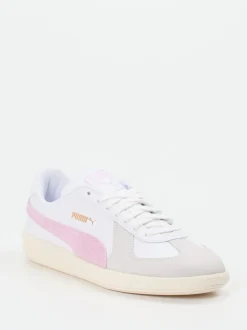 Puma – Sneaker aus Leder mit Pastellakzent