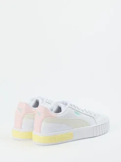 Puma – Sneaker aus Leder mit Pastellakzenten
