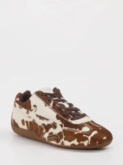 Puma – Sneaker aus Leder mit Kuhfell-Optik