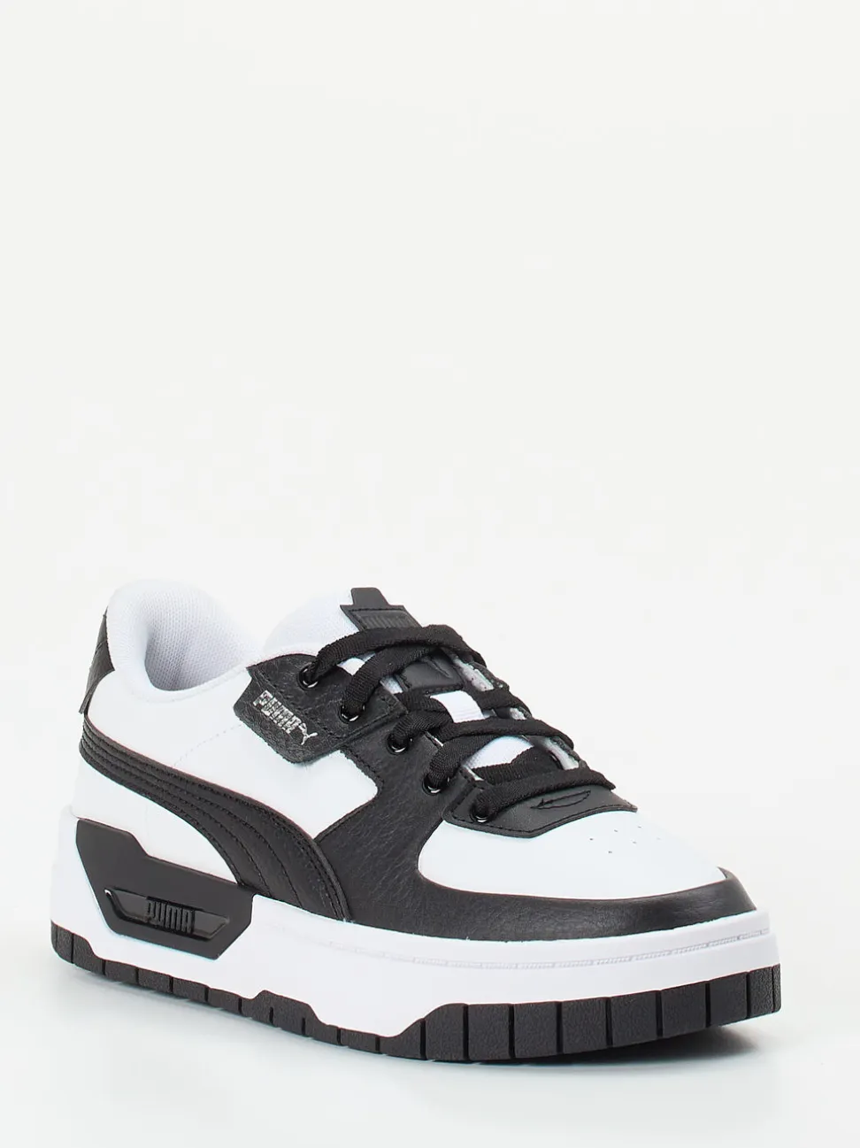 Puma – Sneaker aus Leder weiß mit Chunky-Sohle