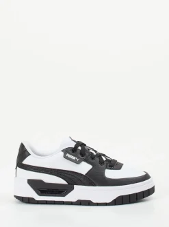 Puma – Sneaker aus Leder weiß mit Chunky-Sohle
