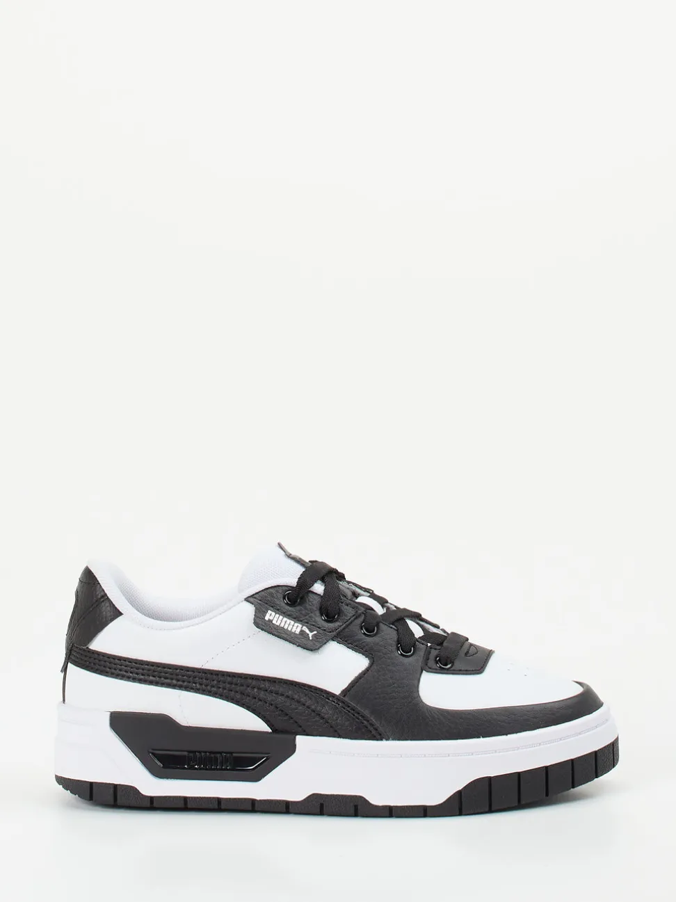 Puma – Sneaker aus Leder weiß mit Chunky-Sohle