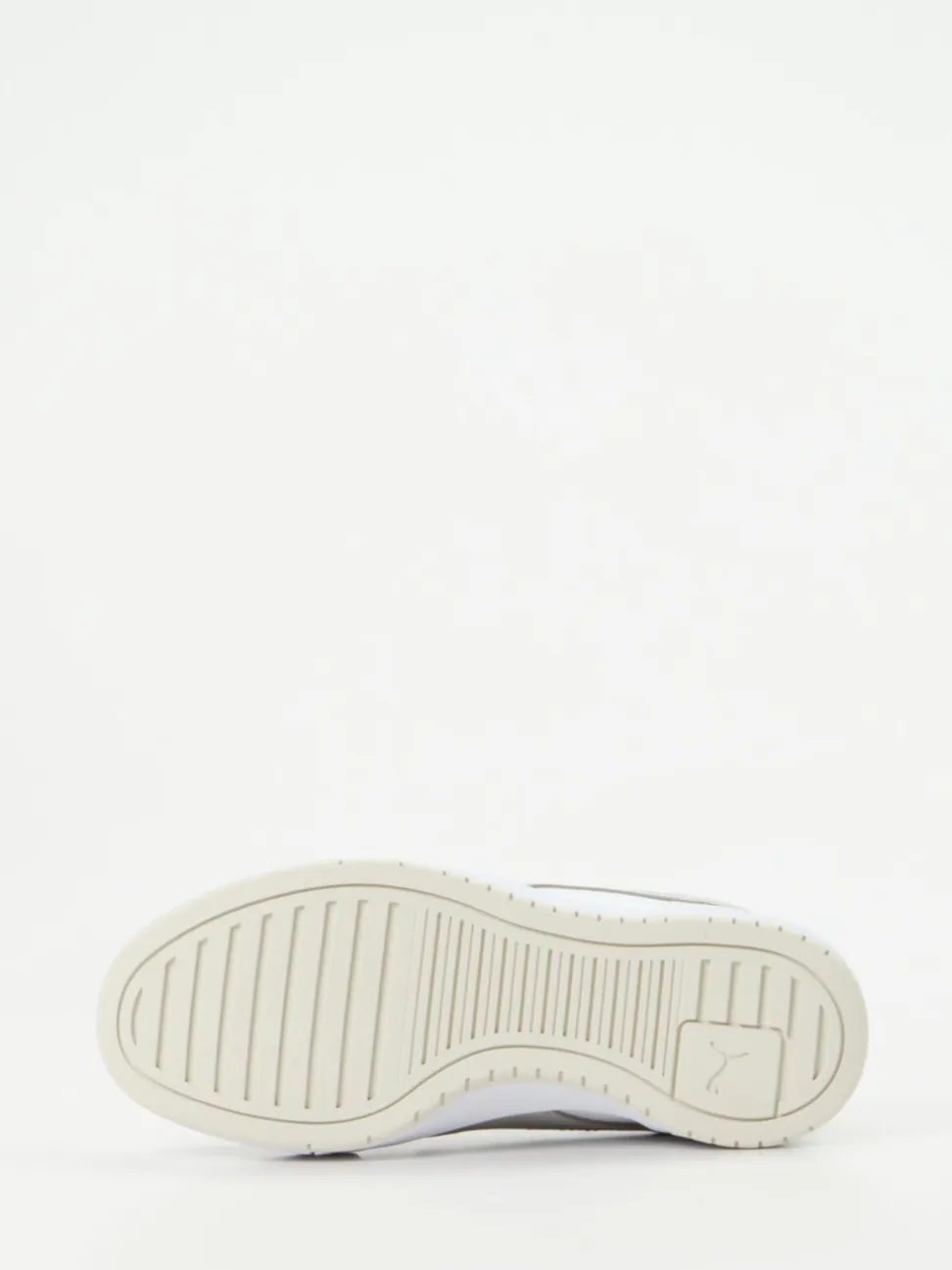 Puma – Sneaker aus Leder-Mesh-Mix in Offwhite
