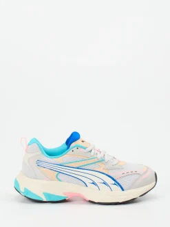 Puma – Sneaker aus Mesh und Synthetikleder Hellgrau