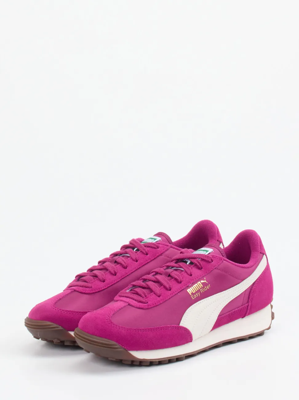 Puma – Sneaker aus Textil und Veloursleder magenta