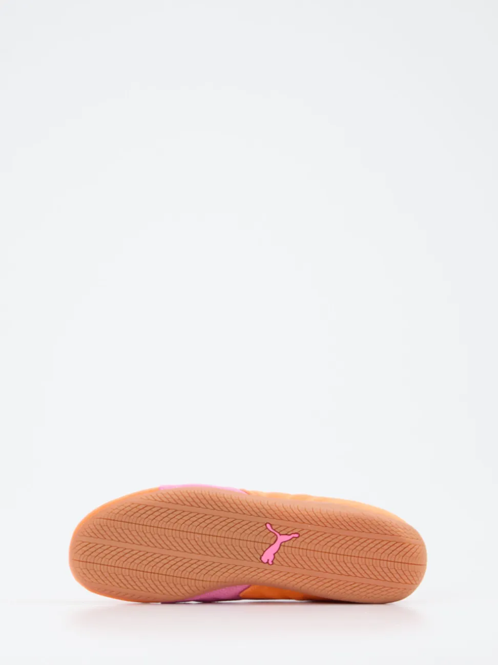 Puma – Sneaker aus Veloursleder Orange Pink