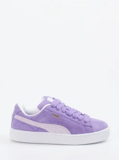 Puma – Sneaker aus Veloursleder Flieder