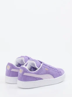 Puma – Sneaker aus Veloursleder Flieder