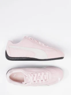 Puma – Sneaker aus Veloursleder in Rosa