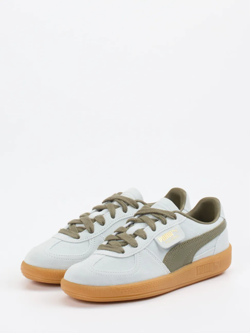 Puma – Sneaker aus Veloursleder mit Gumsohle