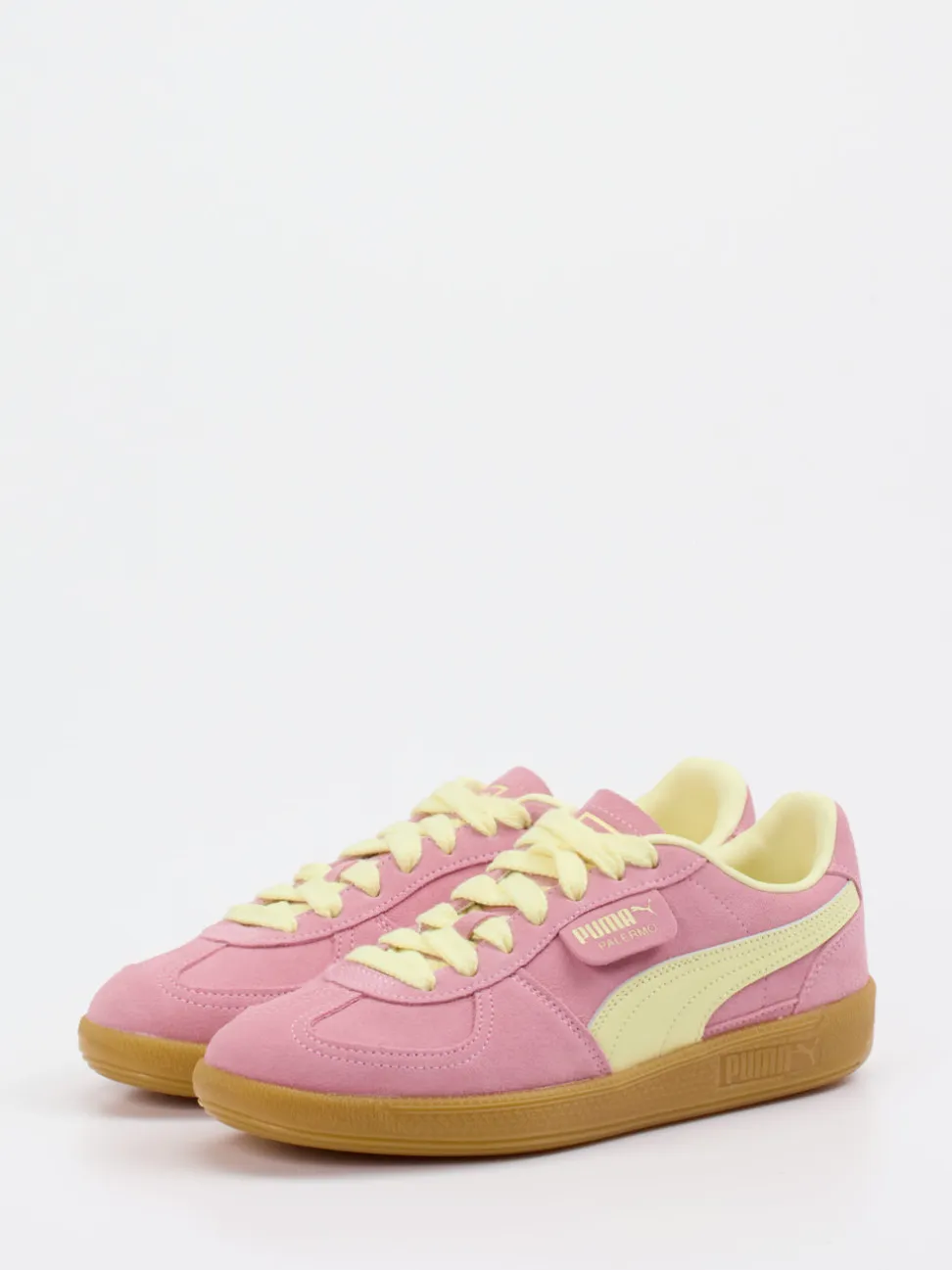 Puma – Sneaker aus Veloursleder in Rosa