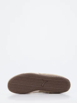 Puma – Sneaker aus Veloursleder in Beige