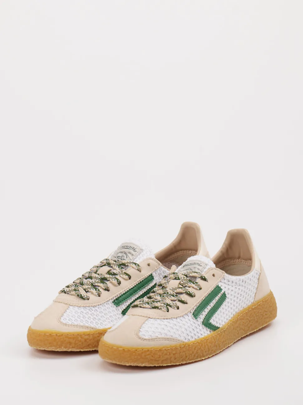 Puraai – Sneaker aus Textil in Weiß mit Gummisohle