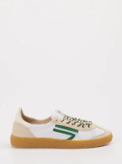 Puraai – Sneaker aus Textil in Weiß mit Gummisohle