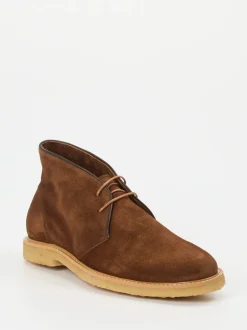 Quarvif – Desert Boots aus Ziegenleder braun