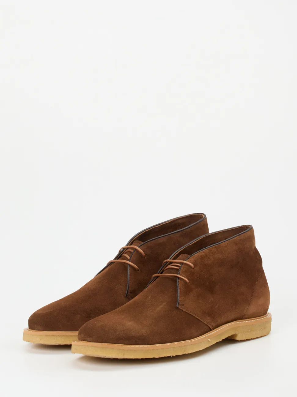 Quarvif – Desert Boots aus Ziegenleder braun