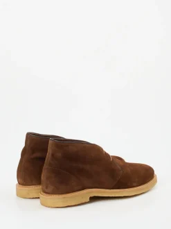 Quarvif – Desert Boots aus Ziegenleder braun