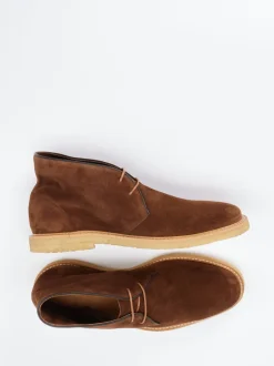 Quarvif – Desert Boots aus Ziegenleder braun