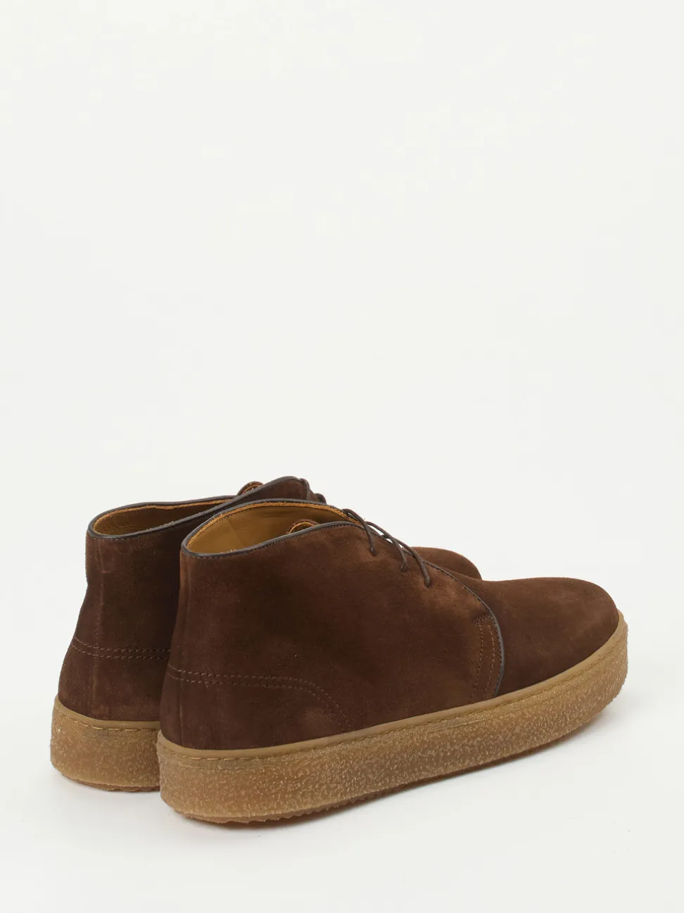 Quarvif – Desert Boots aus Veloursleder schokobraun