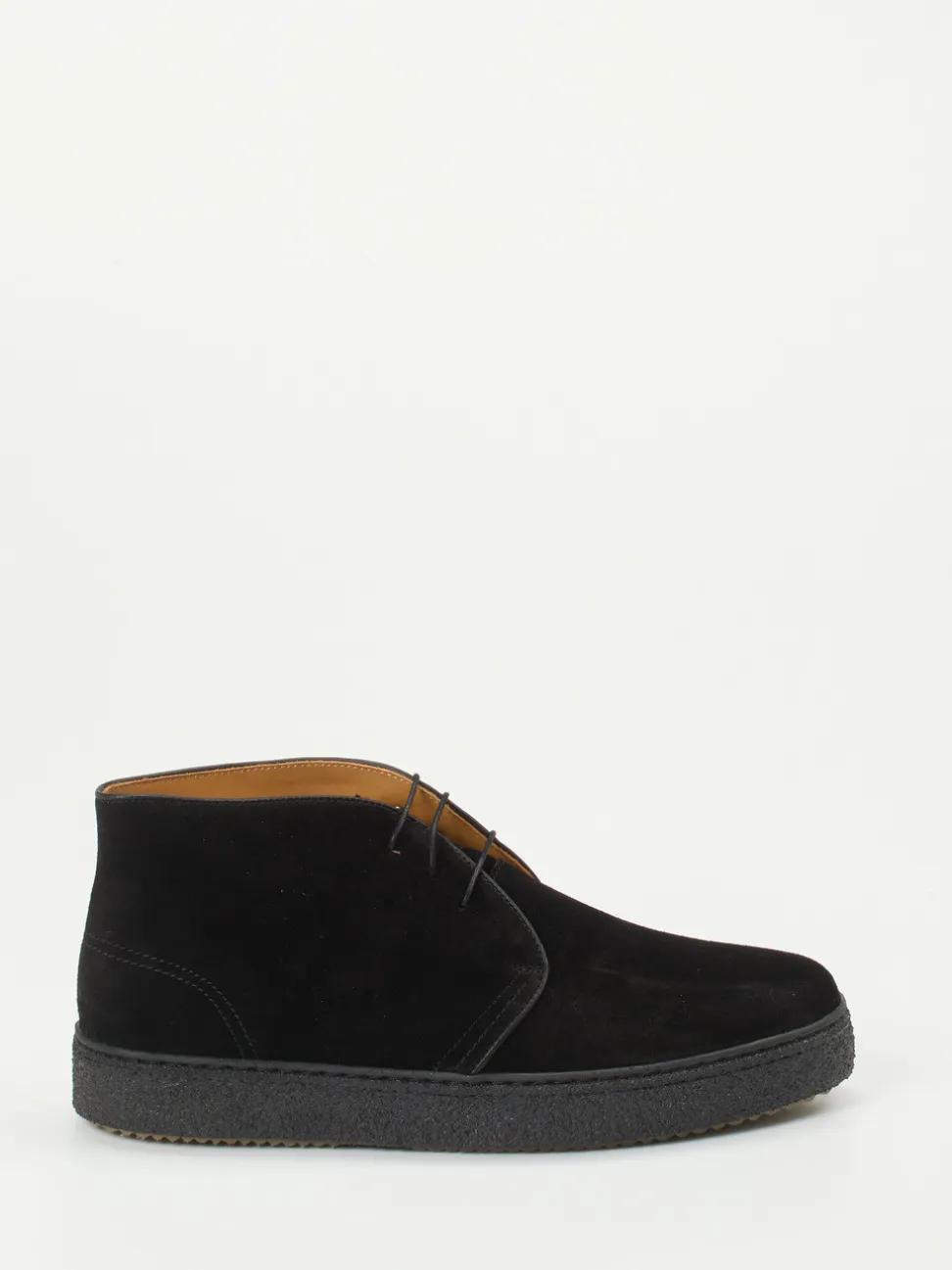Quarvif – Desert Boots aus Veloursleder schwarz