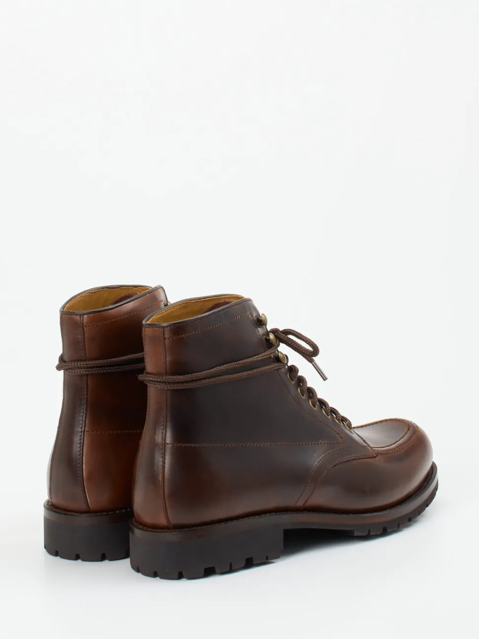 Quarvif – Heritage-Boots aus Kalbleder dunkelbraun