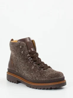 Quarvif – Hiking-Stiefeletten aus Veloursleder braun