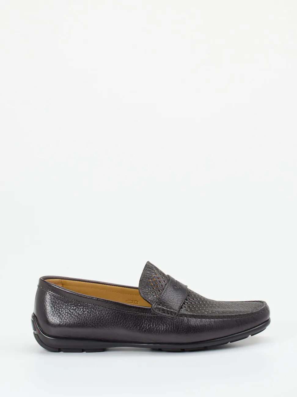 Quarvif – Loafer aus Elchleder mit Perforation